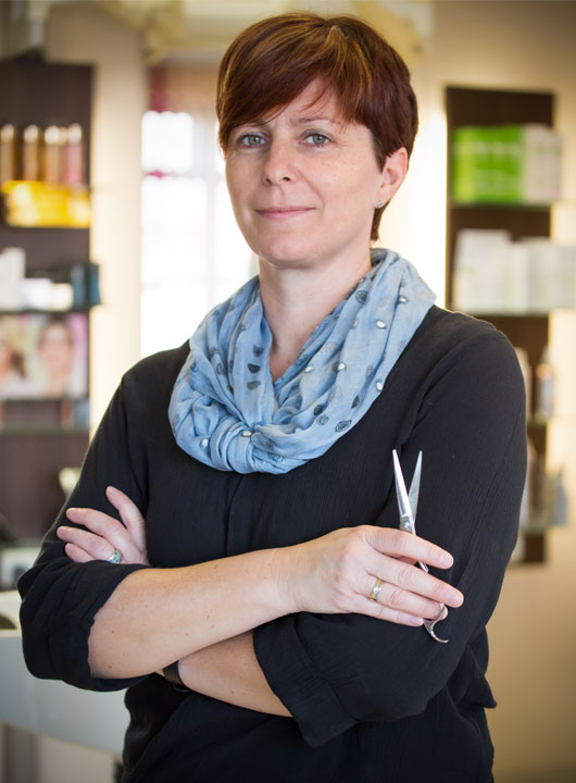 Frau bonies haarstudio bonies in greifswald